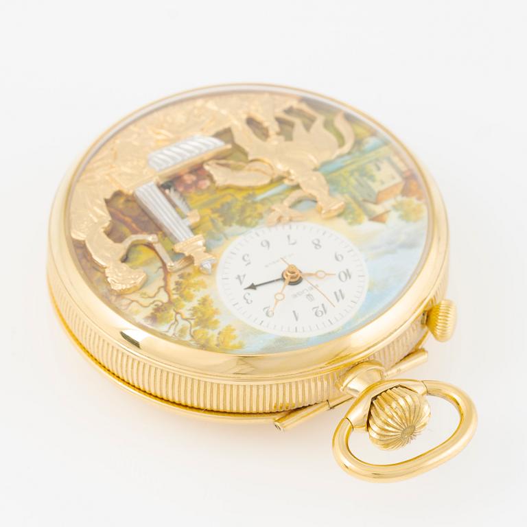 Reuge Music, Fickur/speldosa med rörliga figurer, Sainte-Croix, Schweiz, 1900-talets senare del.