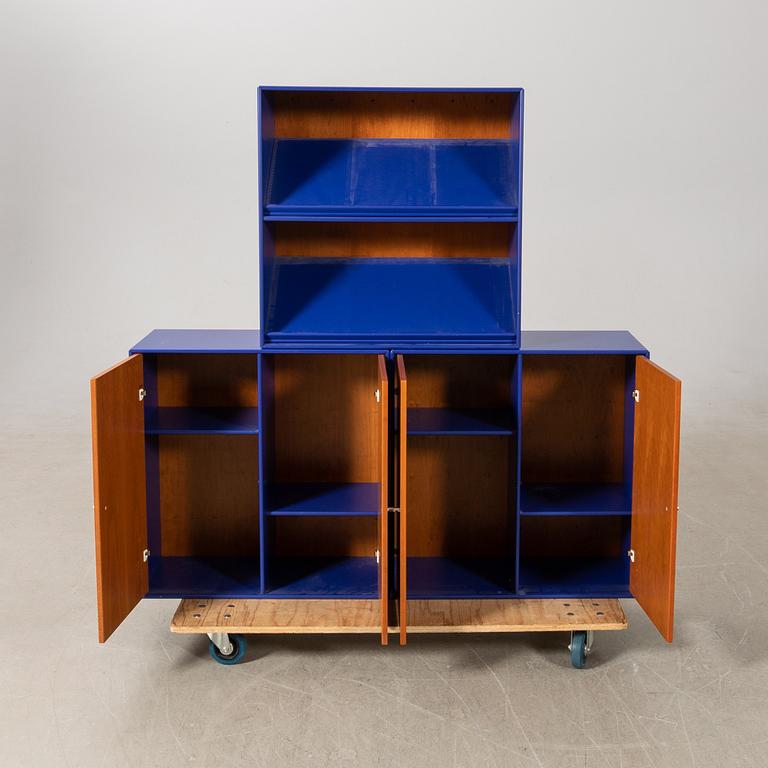 Peter J Lassen, shelving system 3 dlr Montana Møbler, Denmark late 20th century.