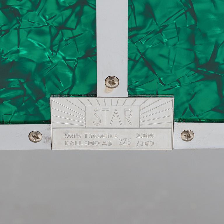 Mats Theselius, a "Star" easy chair for Källemo Sweden, 2009.