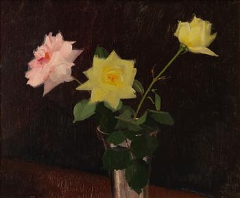 Olle Hjortzberg, Floral still life.