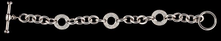 A diamond bracelet, tot. app. 2.20 cts.