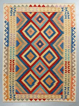 A carpet, kilim, 226 x 171 cm.