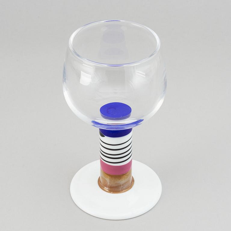 Gunnar Cyrén, a 'Pop' goblet, Orrefors.