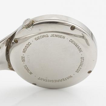 Georg Jensen, Vivianna, wristwatch, 33 mm.