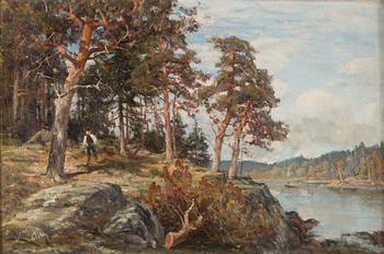 Berndt Lindholm, The Man on the Forest Path.