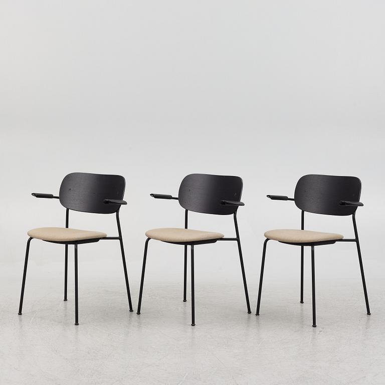 Norm Architects & Els Van Hoorebeeck, a set of three 'Co' chairs, "Co", Audo Copenhagen.
