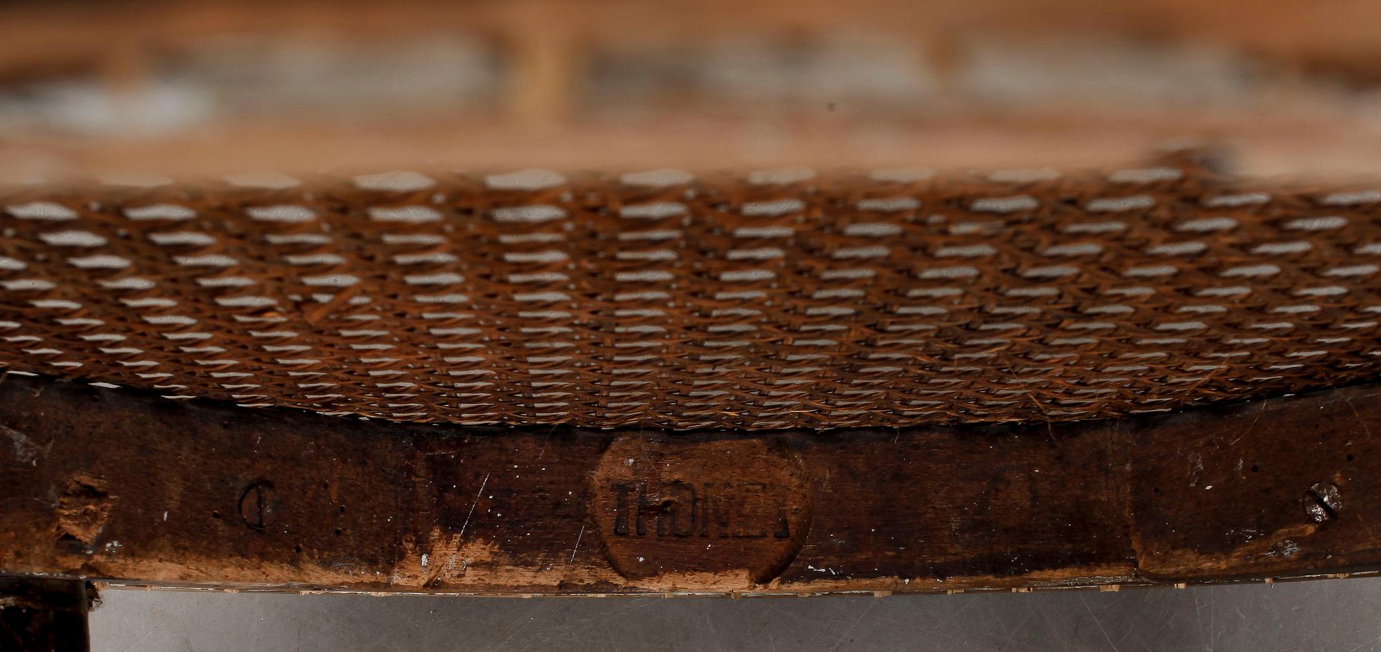 STOLAR, 4 st, Thonet, tidigt 1900-tal.