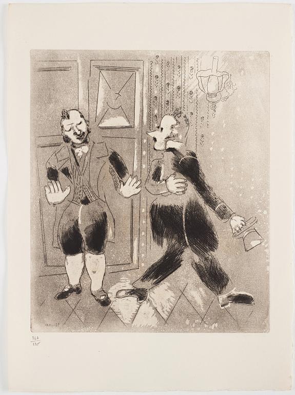 MARC CHAGALL, 71 st etsningar ur upplagan om 285 exemplar på Arches/MBM/J. Perrigot-papper, 1923-1948.