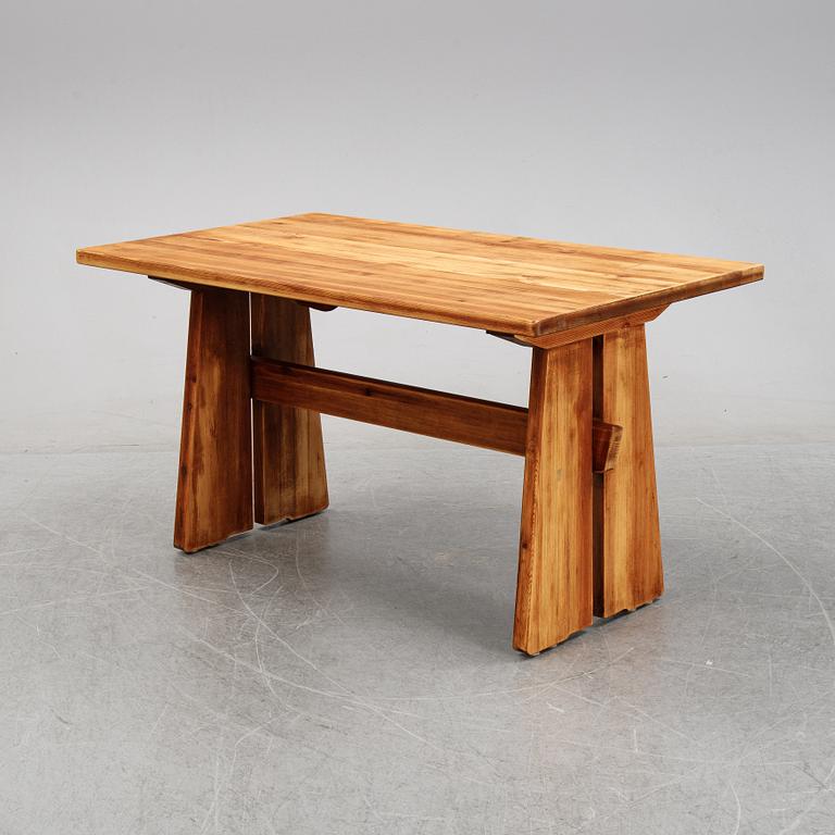 A 5 piece pine dining suite, Sweden, mid 20th century.