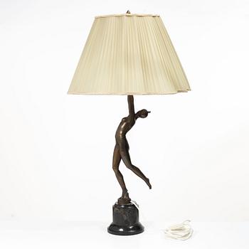 Bordslampa, Art Deco, 1920/30-tal.