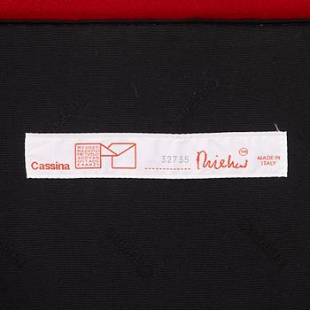 Gerrit Rietveld, fåtölj, "Utrecht", Cassina, 2000-tal.