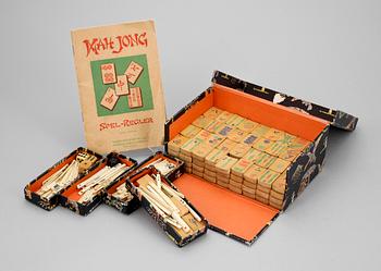 MAHJONGSPEL, 1920-tal.