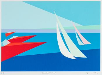 Franco Costa, silkscreen in colours, signed XV/L.