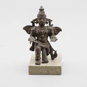 FIGUR, brons, troligen Indien, 1900-tal.