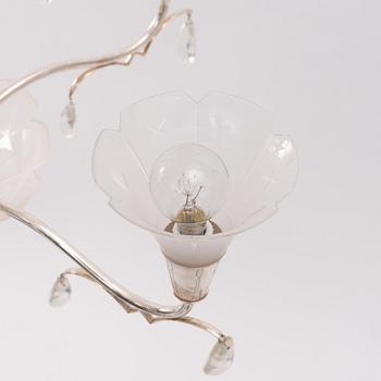 Elis Bergh, a Swedish Grace ceiling lamp, Sweden, 1920's.