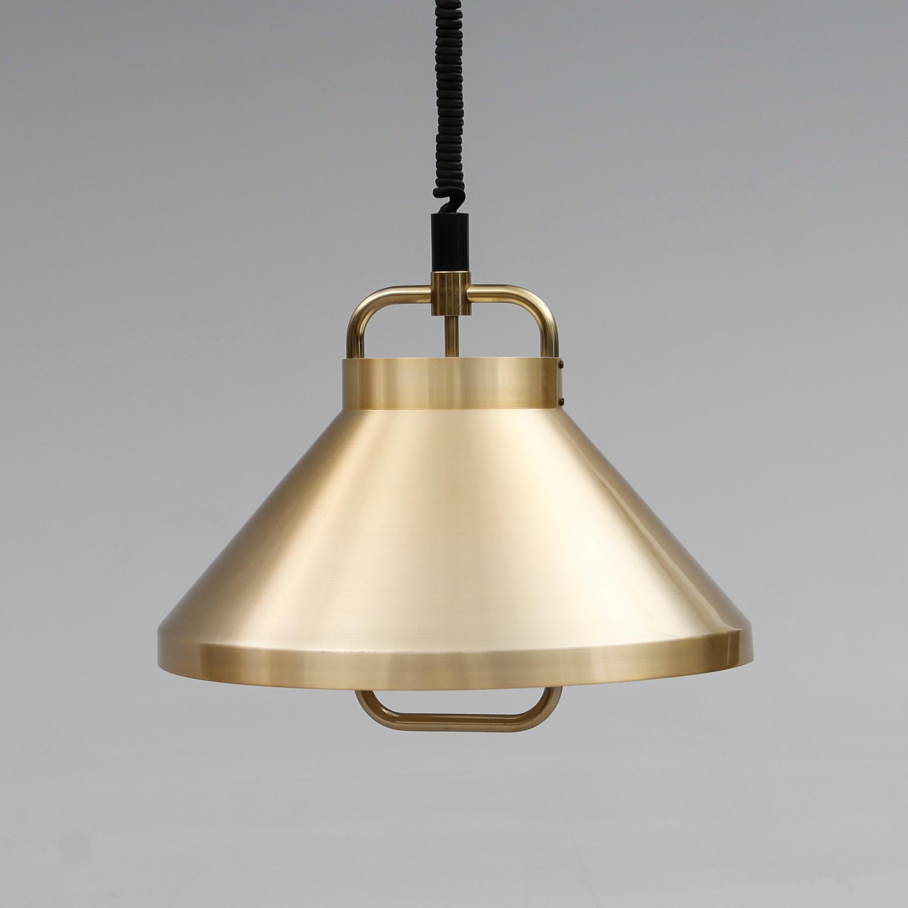 TAKLAMPA, Jo Hammerborg, Fog & Mørup, Danmark, 1900-talets andra hälft. Höjd 33 cm.