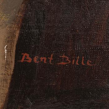 Bent Bille, Still life with tulip and pipe.