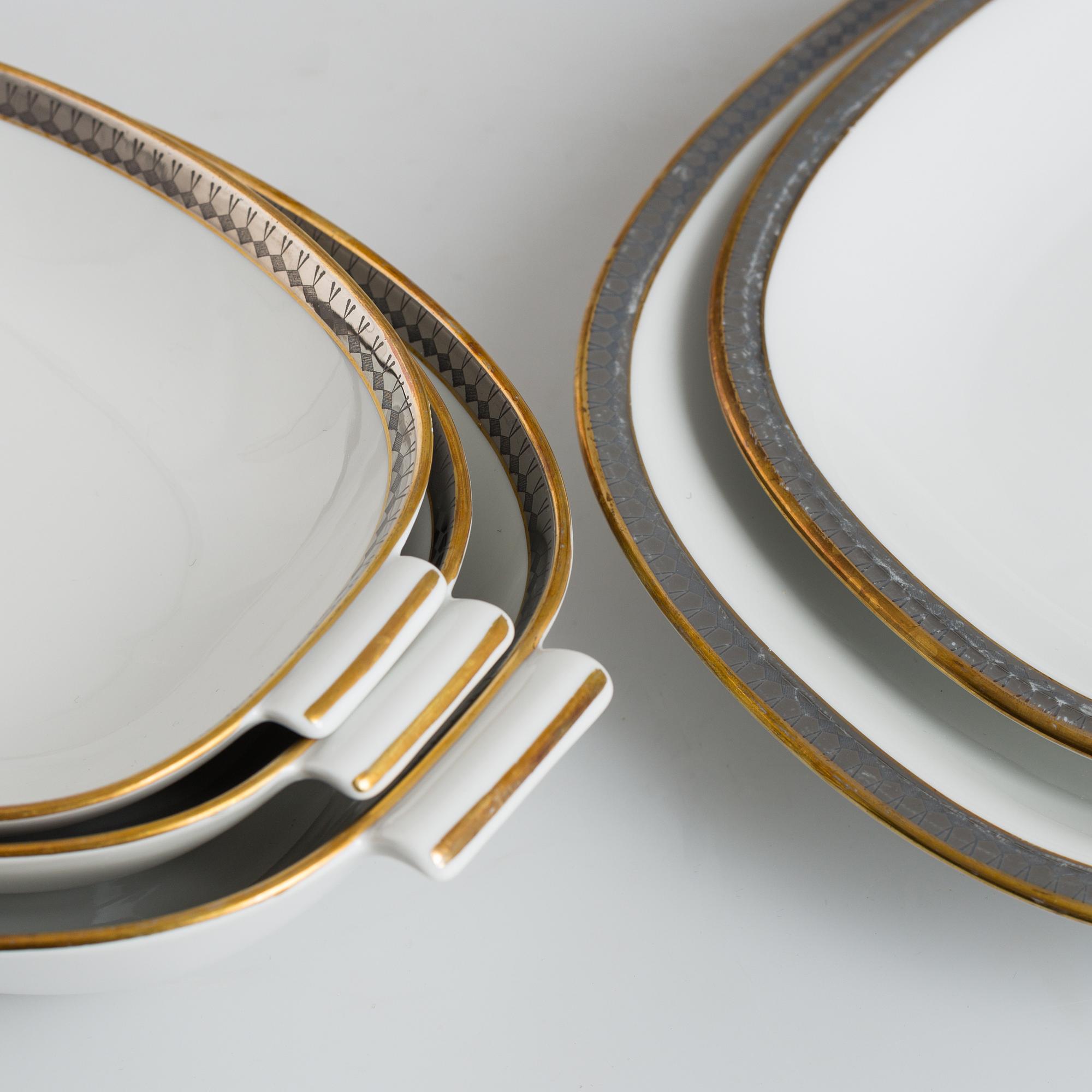 A set of porceline tableware of 73 pcs by.