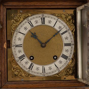 A mantle clock, Lenzkirch, Germany, late 19th century.