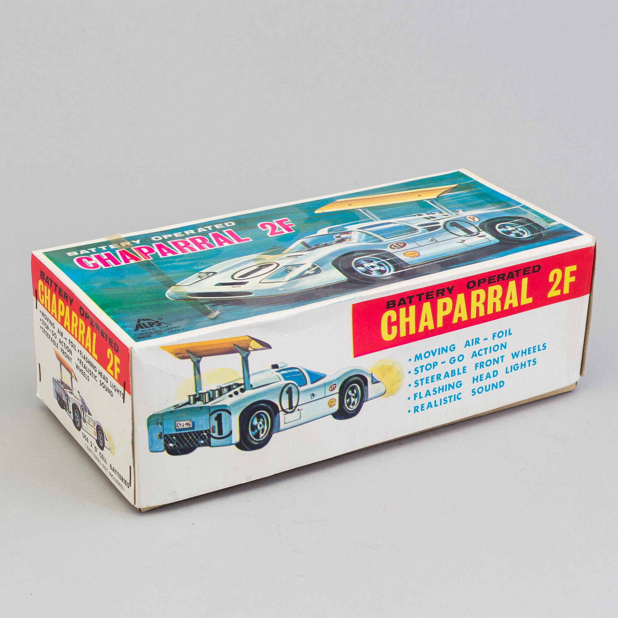An 1960's Alps toy car made in Japan.