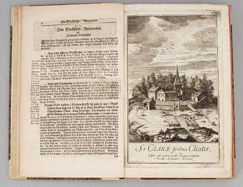 Klara kyrka, 1727, samt en tom skrivbok (2 vol).