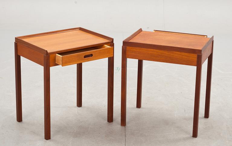 SÄNGBORD, ett par, 1960-tal.