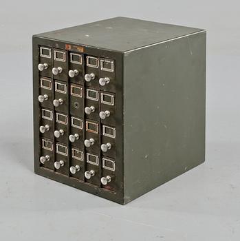 FÖRVARINGSBOX, plåt, 1900-talets mitt.