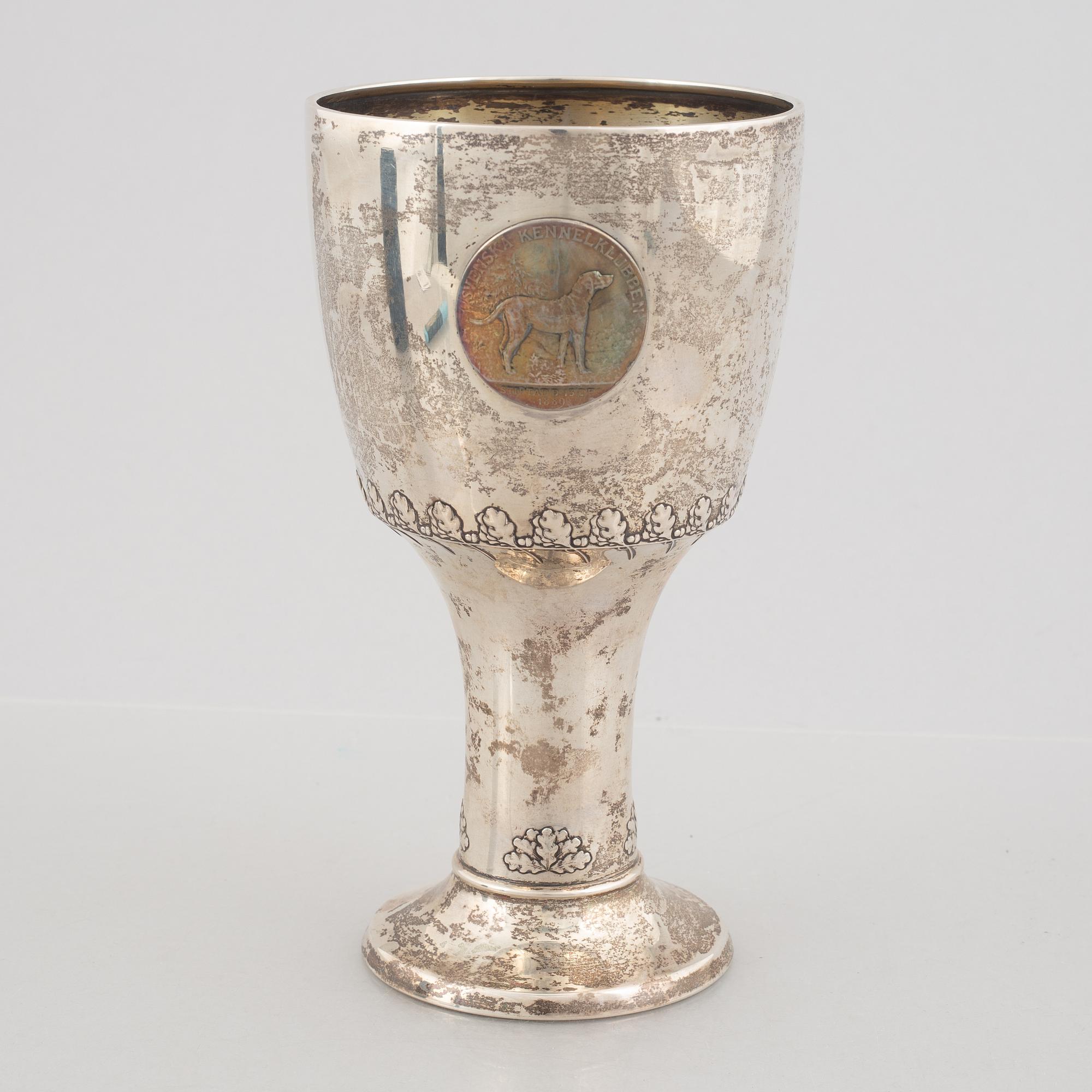 A Swedish Silver Cup, mark of CG Hallberg, Stockholm 1919.