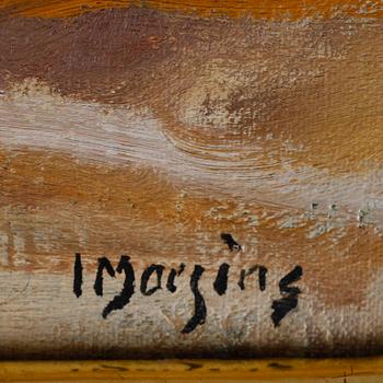 IVAR MORSING, olja på duk, signerad.