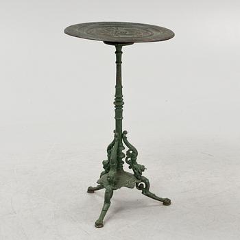 A cast iron table,  W.Wiklunds Gjutjern, Stockholm, around 1900.