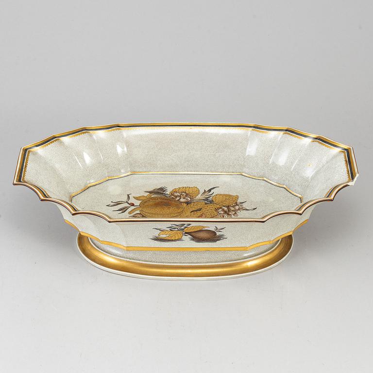 A large porcelain jardinière, Royal Copenhagen, attributed to Thorkild Olsen.