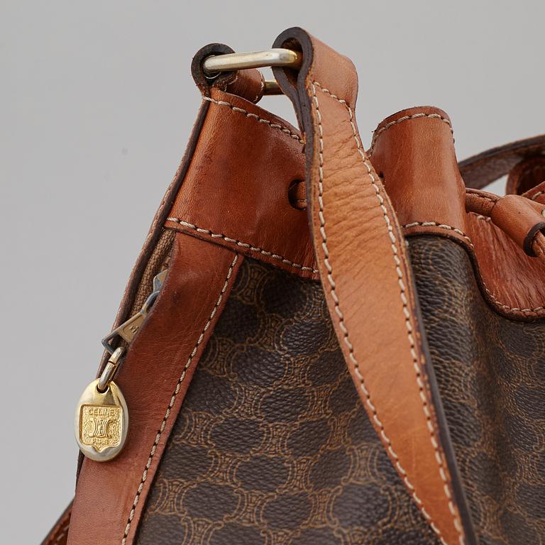 CÉLINE, 'Macadam Bucket Bag'.