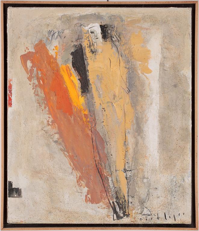 TORD LAGER, blandteknik på duk, signerad och daterad 1997.