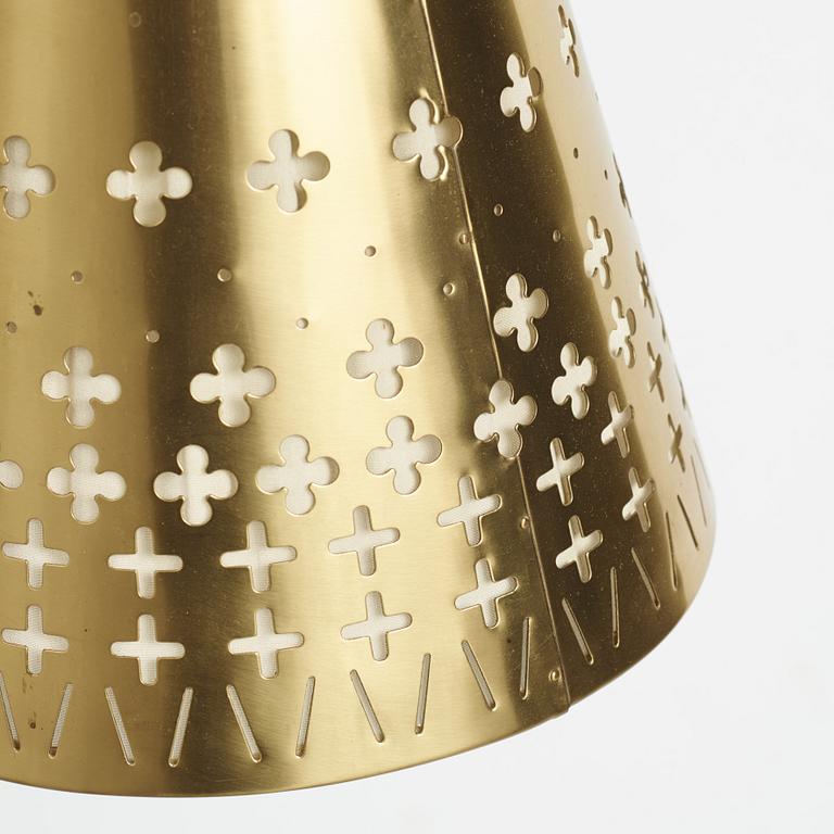 Einar Bäckströms Metallvarufabrik, a model "5416" ceiling lamp, Malmö, Sweden, 1950's.