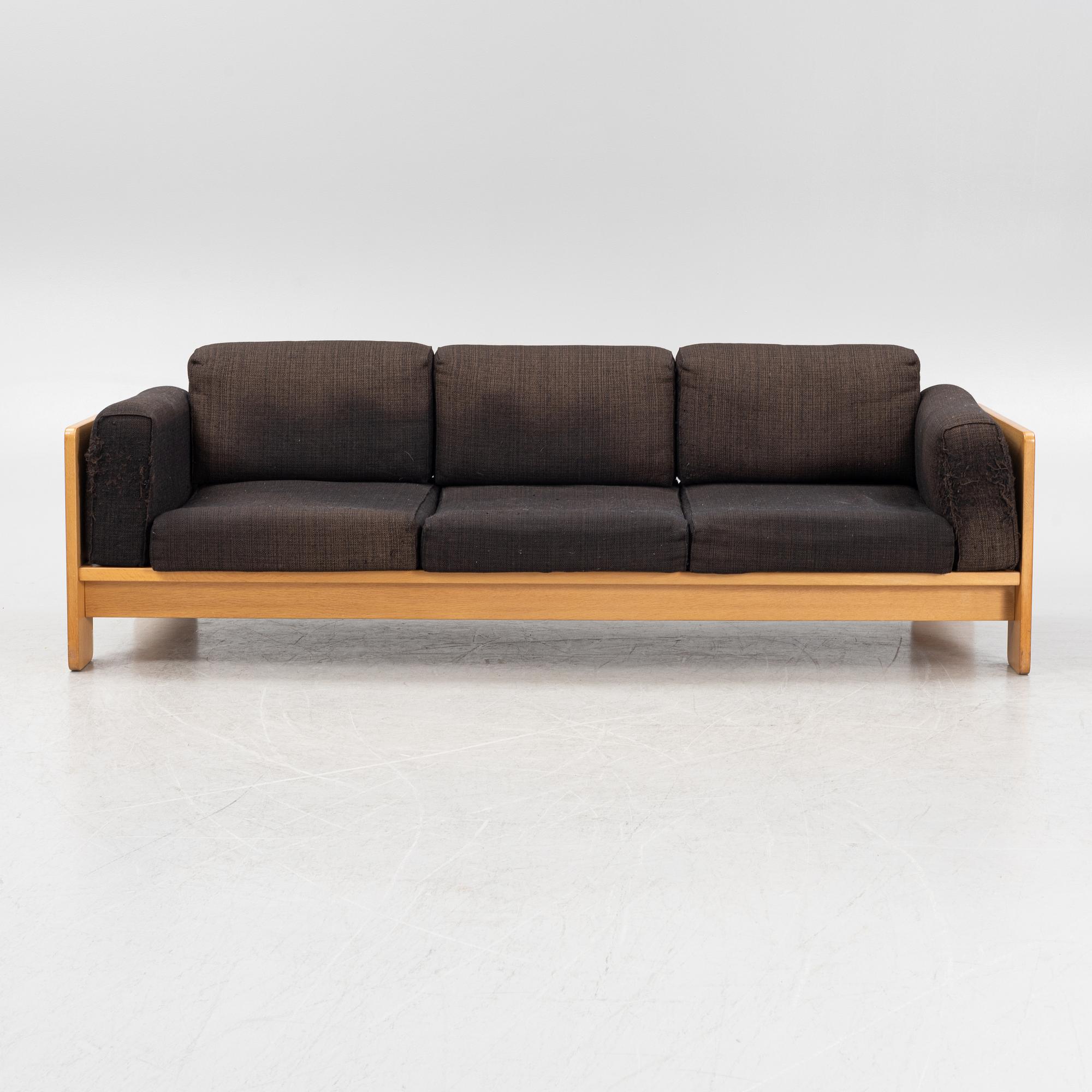 Tobia Scarpa, sofa, "Bastiano", Haimi, late 20th century.