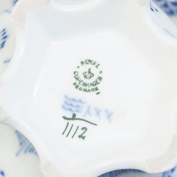 A 32 pieces porcelain coffee service 'Musselmalet' from Royal Copenhagen, Denmark.