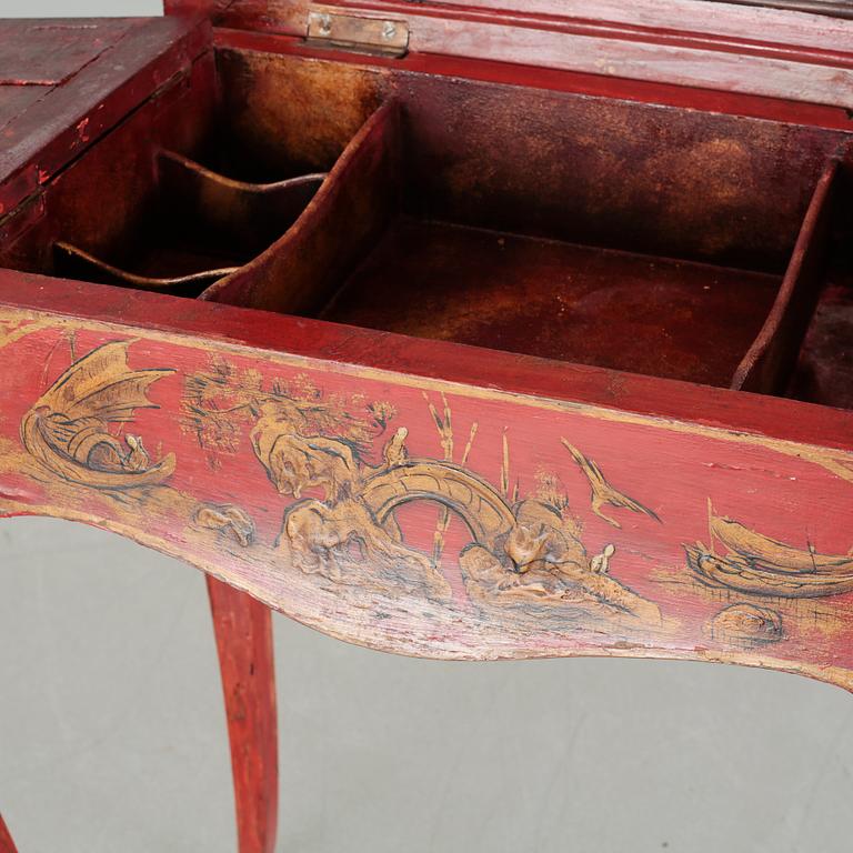 A rococo style makeup table, 20th century.