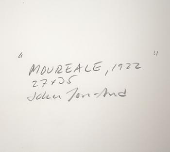 JOHN JON-AND, pastell, stämpelsignerad.