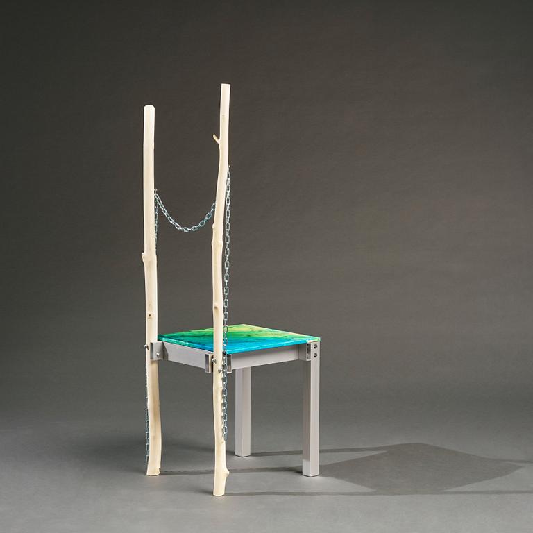 Fredrik Paulsen, a unique chair, "Chair One, FKA Branzi", JOY, 2024.