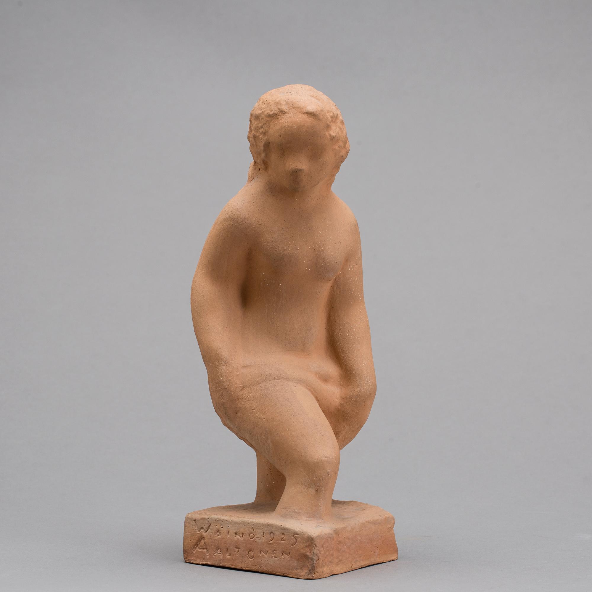 WÄINÖ AALTONEN, sculpture, signed, dated and numbered.