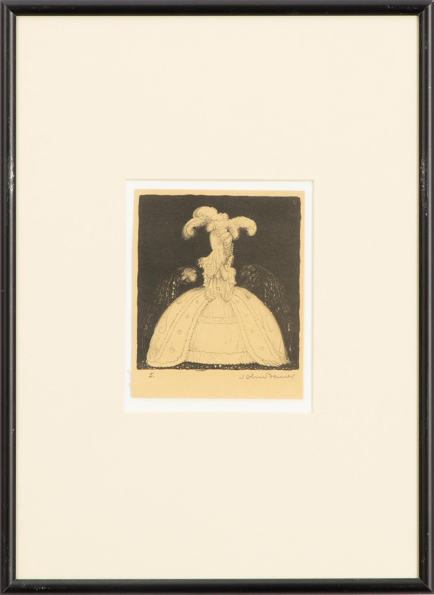 John Bauer, "Två friare".