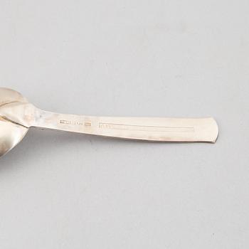 Jacob Ängman, a 60 piece silver cutlery service,  'Rosenholm', GAB, Stockholm/Eskilstuna, 1955-84.