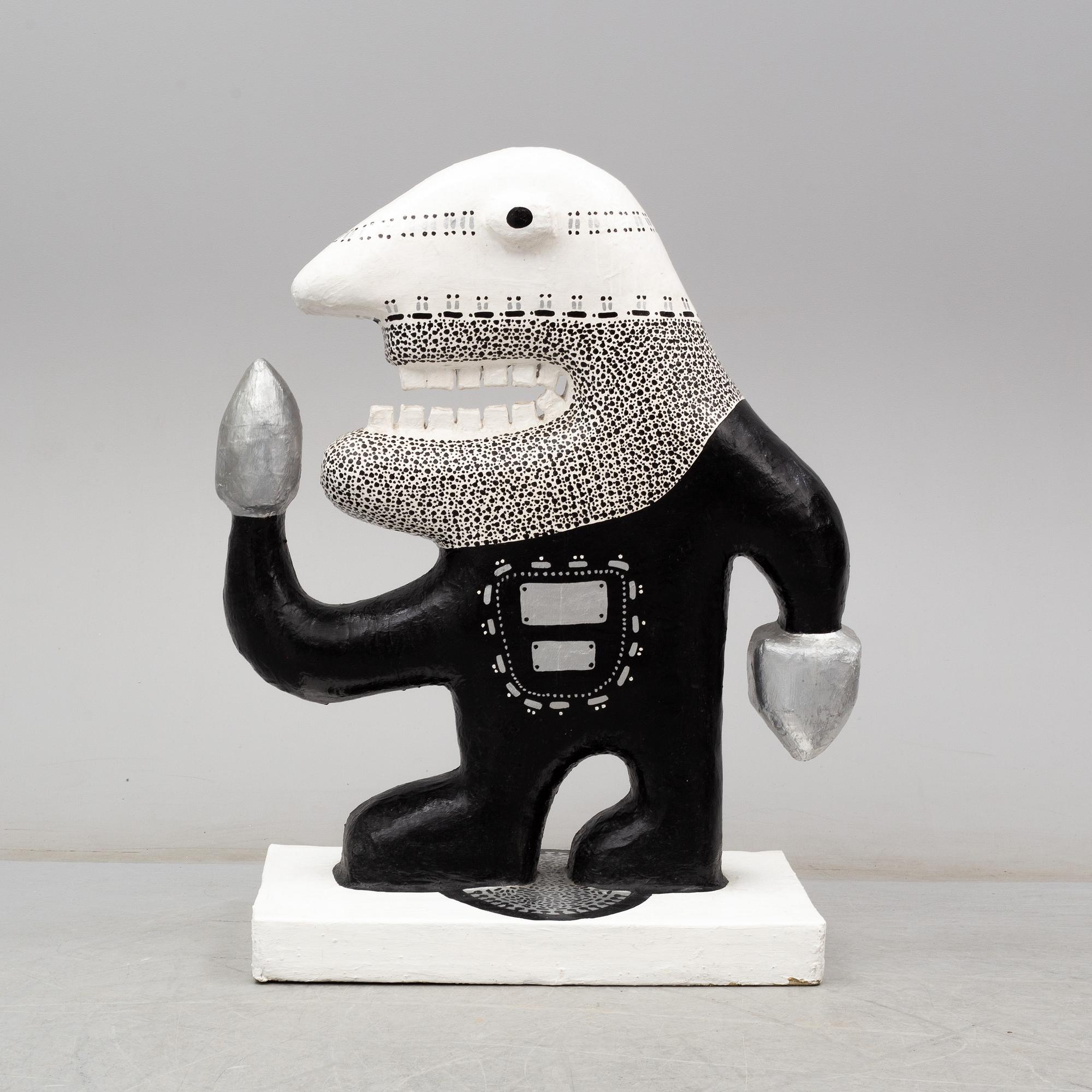 KAJ -FICAJA, sculpture, unsigned.