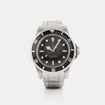 51. ROLEX, Submariner, "Meters first, Gilt dial".