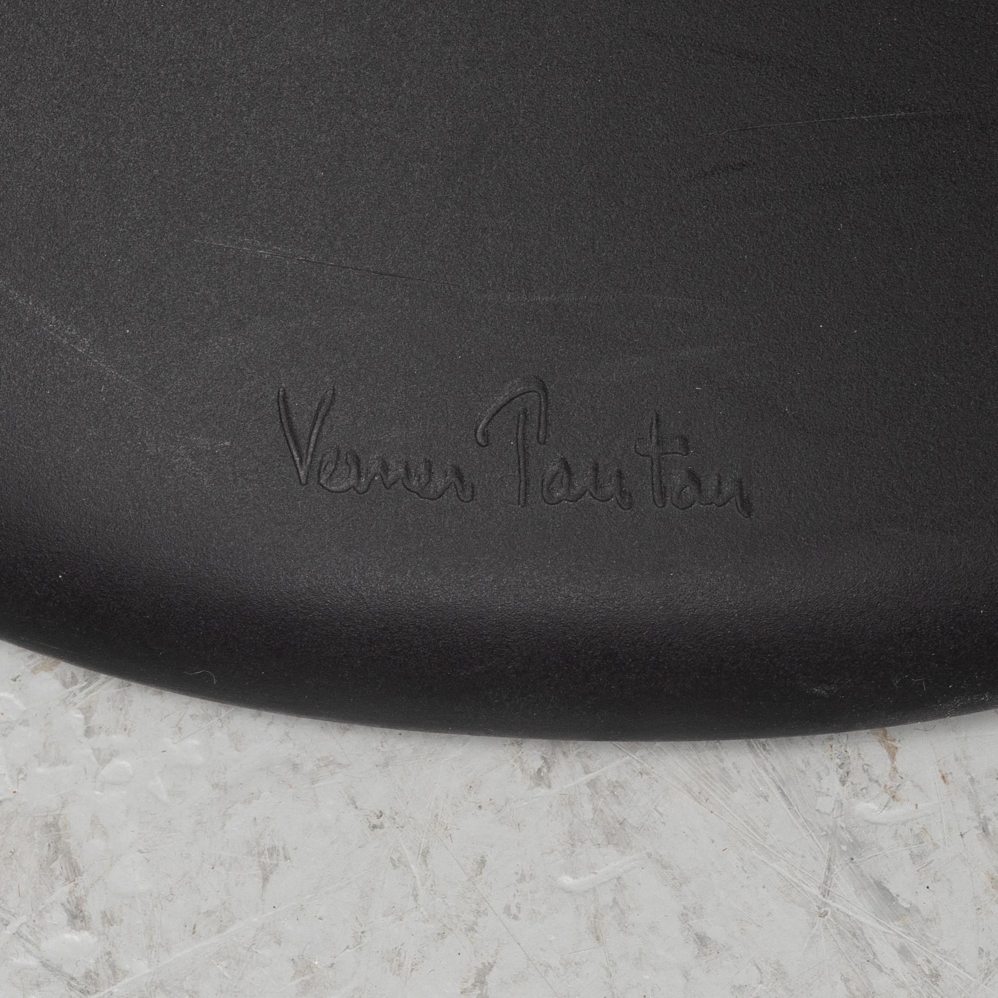 Verner Panton, stolar, 4 st, "Panton Chair", Vitra.