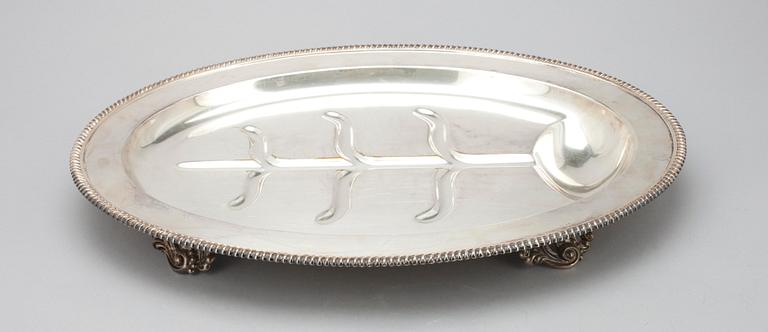 STEKFAT, plate, EGW & Son, USA. 1900-tal.
