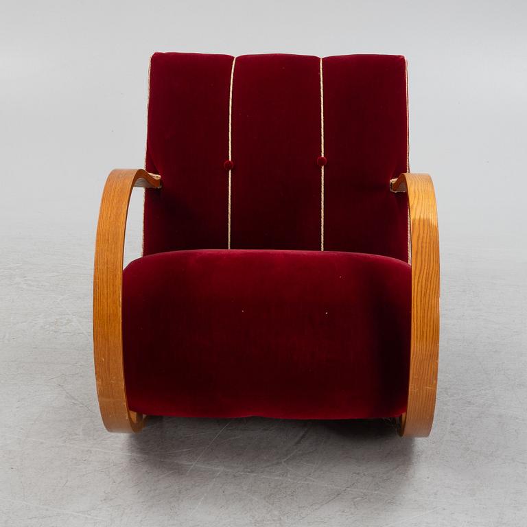 A Swedish Modern rocking chair, 1940's.