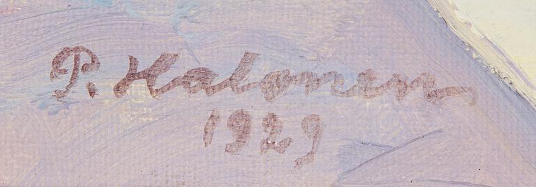 Pekka Halonen, Solig Vinterdag.