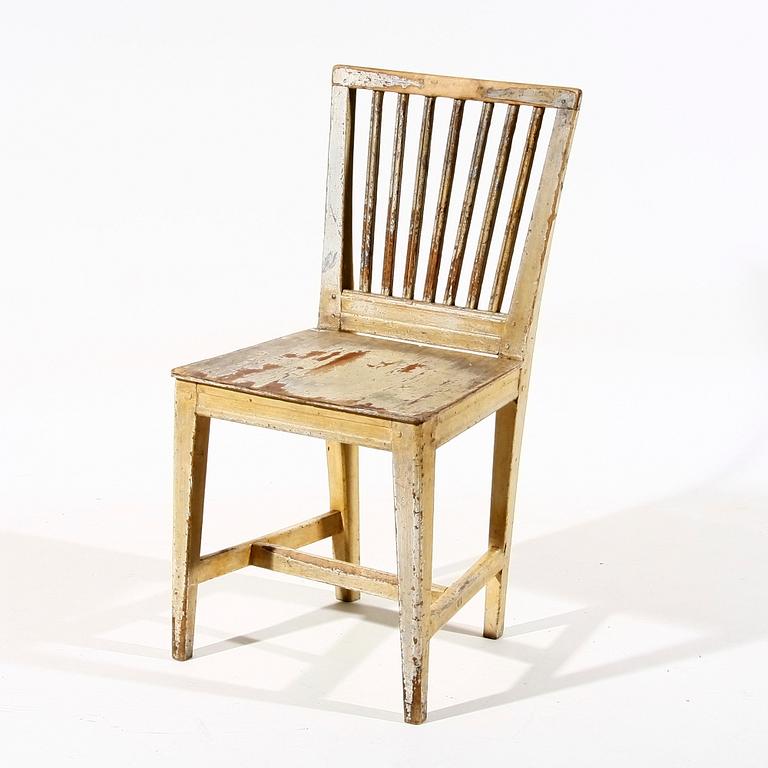 STOLAR, 5 st, allmoge, 1800-tal.