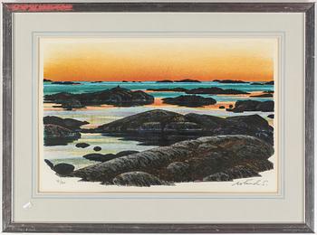 Roland Svensson · ROLAND SVENSSON, färglitografi, signerad, numrerad 46/360.